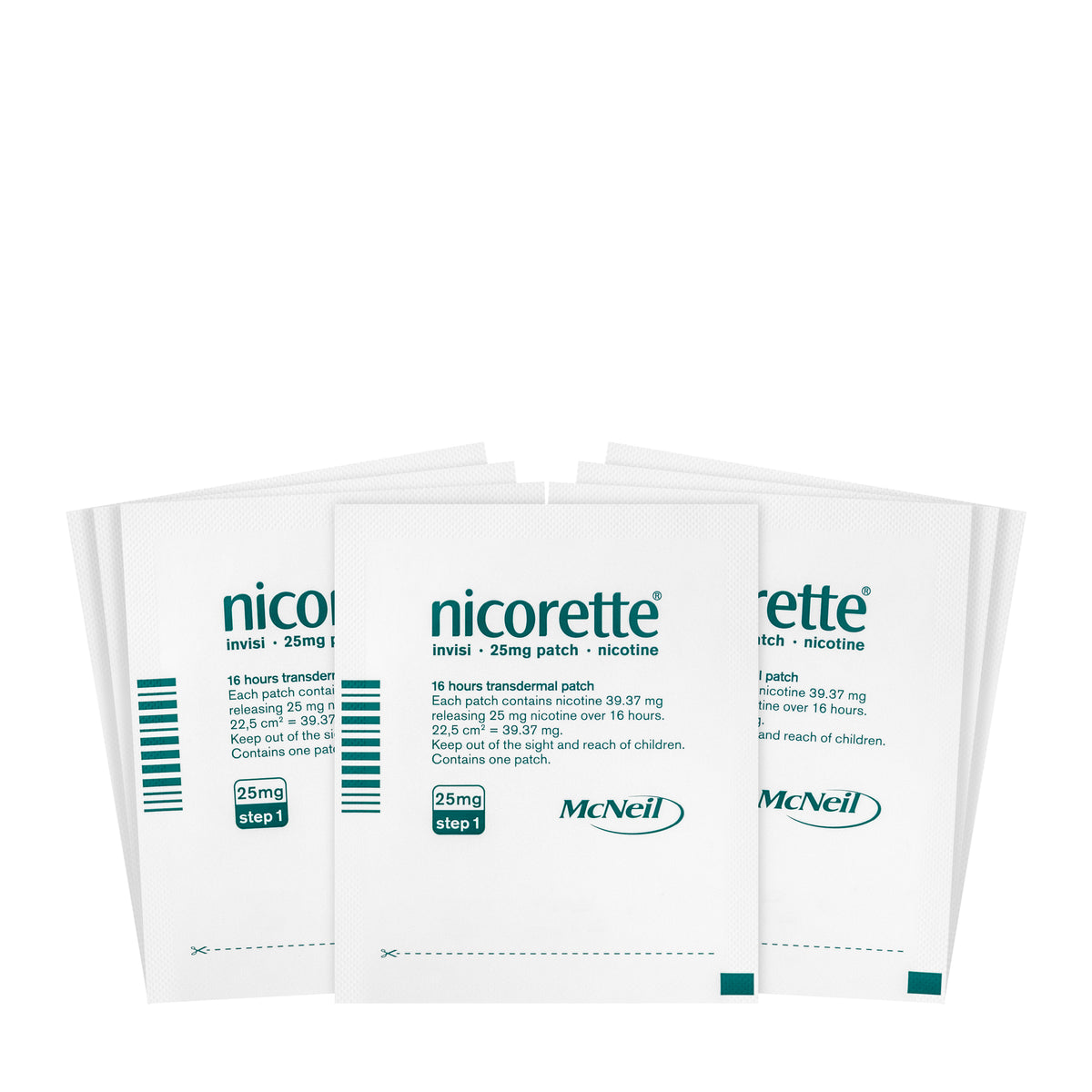 Nicorette Invisipatch 25 mg Step 1 7 Patches