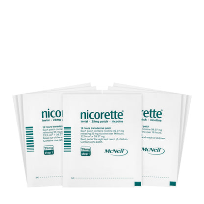Nicorette Invisipatch 25 mg Step 1 7 Patches