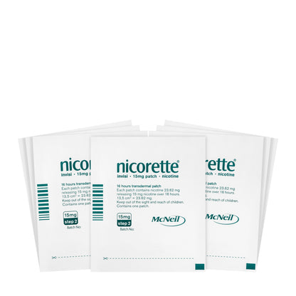 Nicorette Invisipatch 15 mg Step 2 7 Patches
