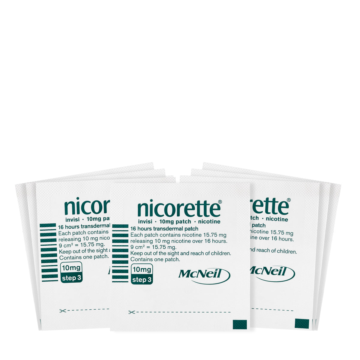 Nicorette Invisipatch 10 mg Step 3 7 Patches