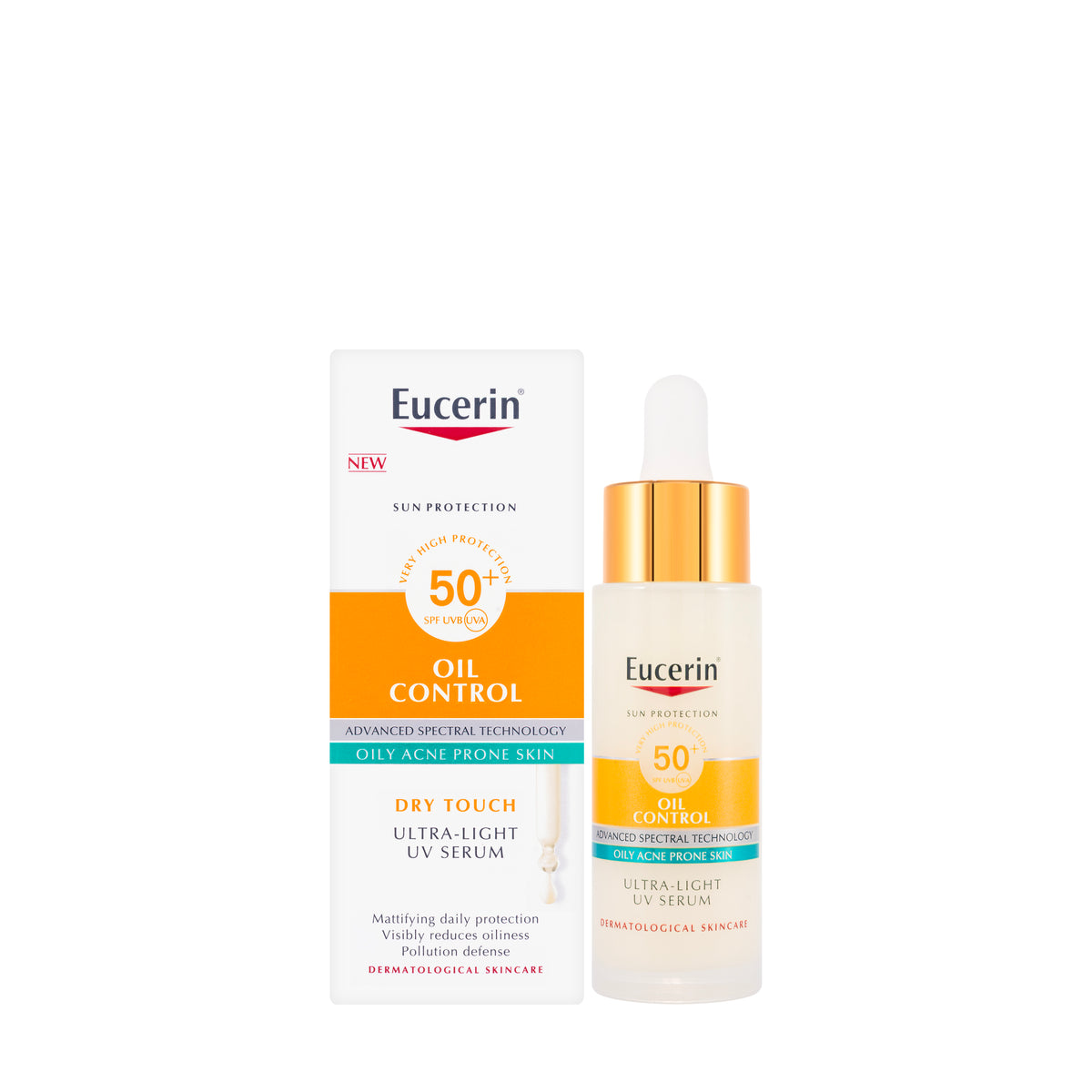 Eucerin Sun SPF 50+ Oil Control UV Serum 30 ml