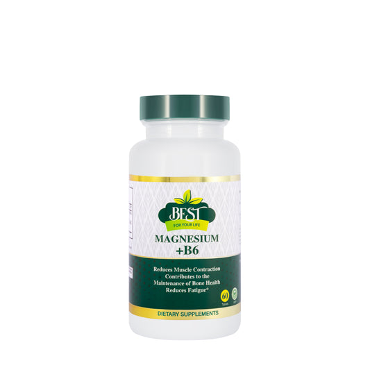 Best Magnesium + Vitamin B6 60 Capsules