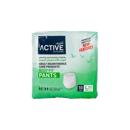 Active Hygiene Body Fit Pants [L] 10 pcs