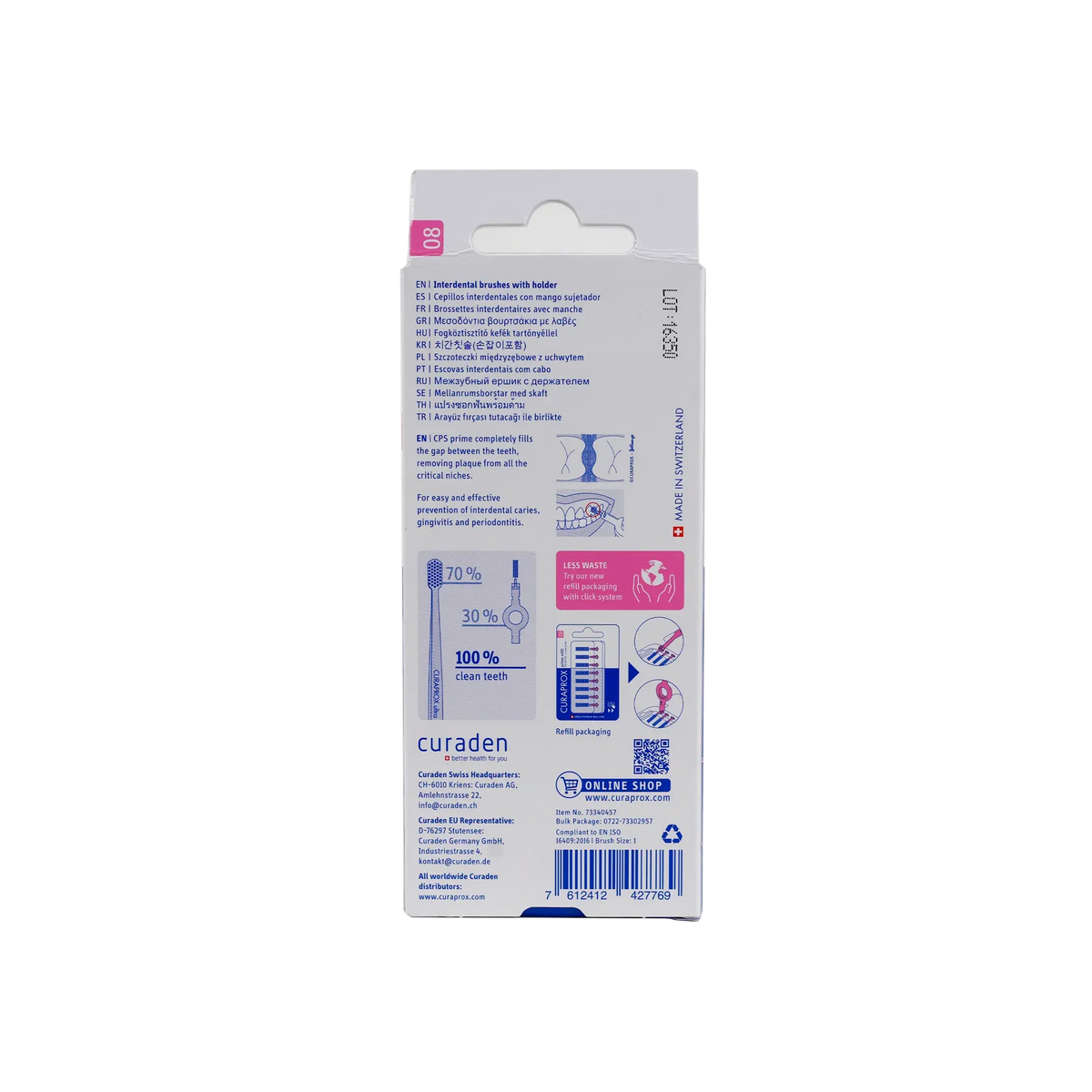 Curaprox Prime Start [CPS 08] Intradental Brush