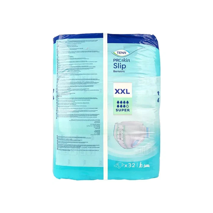 Tena Slip Bariatric Super [2X-Large] 32 Pieces