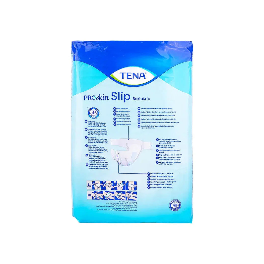 Tena Slip Bariatric Super [3X-Large] 8 Pieces