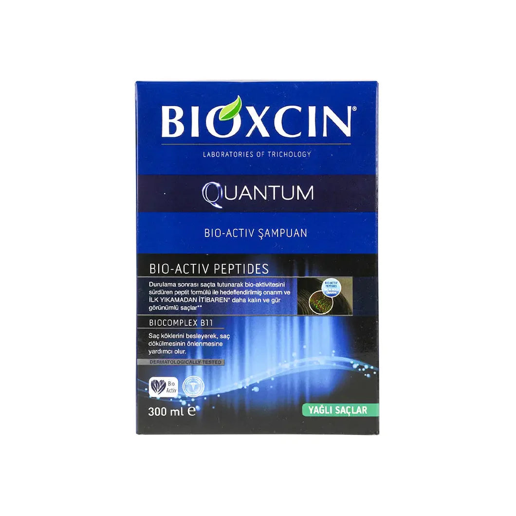 Bioxcin Quantum Bio-Activ Shampoo for Oily Hair 300 Ml