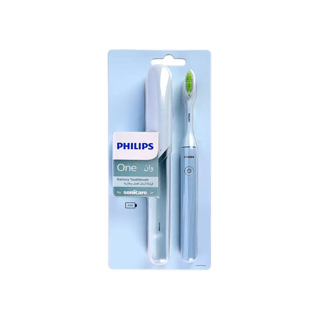 Philips One by Sonicare Battery Toothbrush-Mint Blue[Hy1100/03]