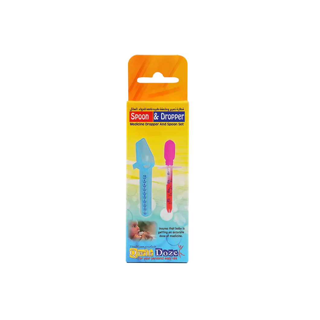 Qwik Doze Medicine Spoon & Dropper