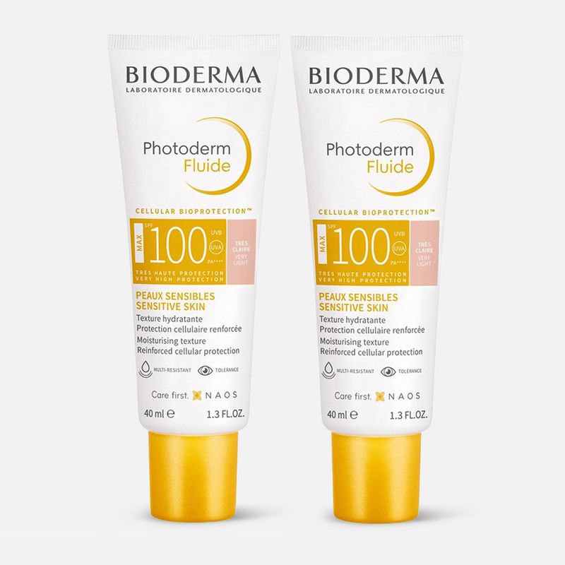 Bioderma Photoderm SPF 100 MAX (Light Tint) Fluide 40 Ml