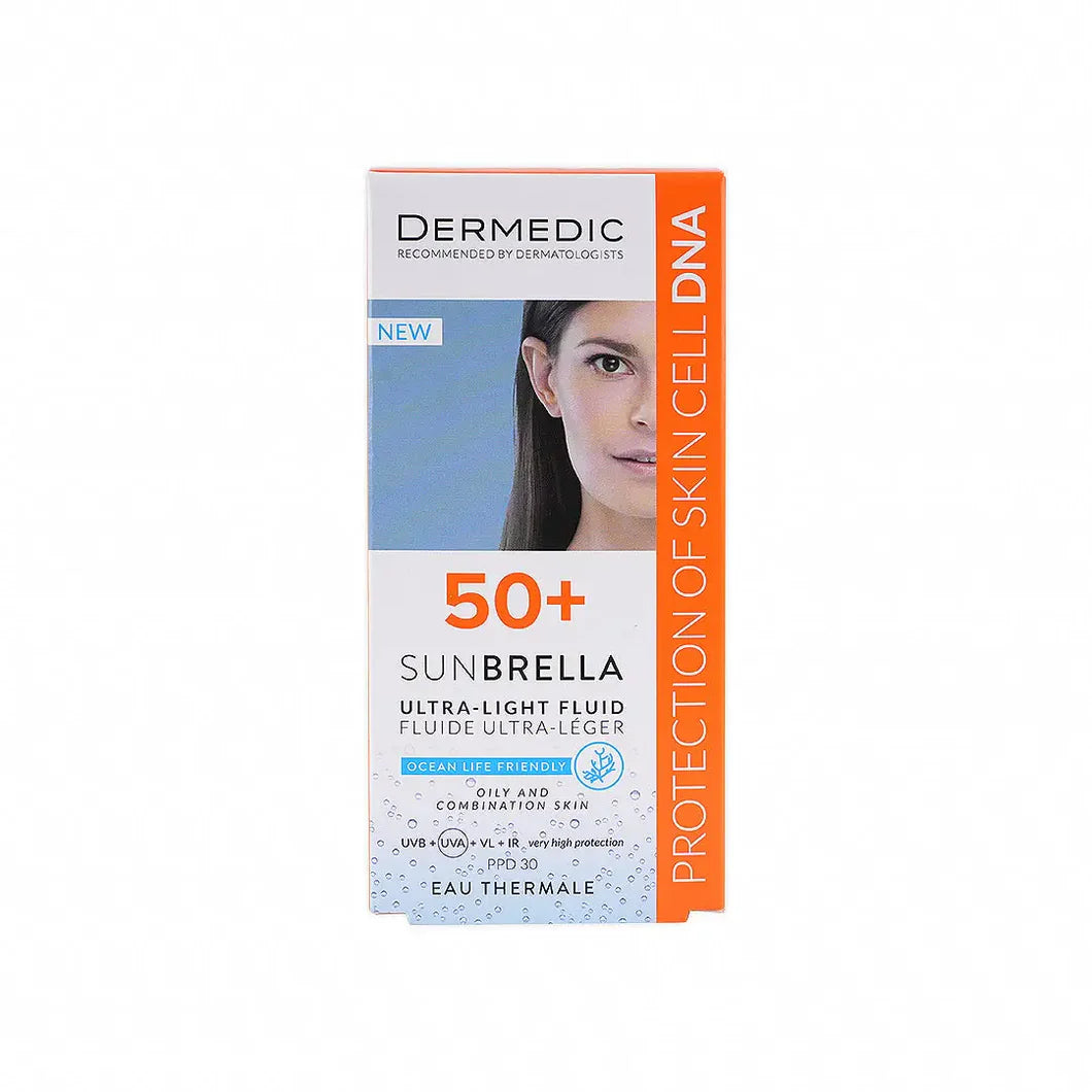 Dermedic Spf 50+Sun Ultra Light Fluid [Oily] 40 Ml