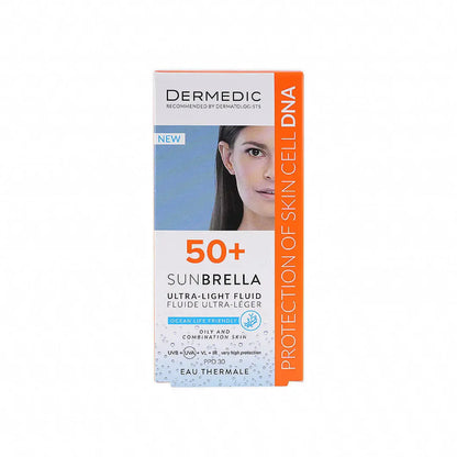 Dermedic Spf 50+Sun Ultra Light Fluid [Oily] 40 Ml