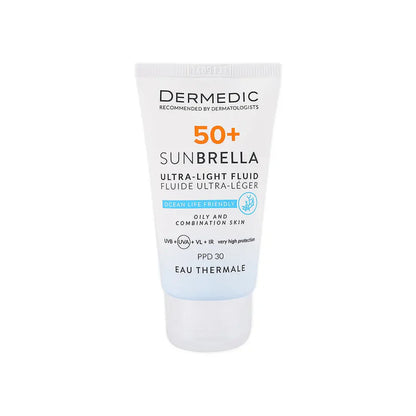 Dermedic Spf 50+Sun Ultra Light Fluid [Oily] 40 Ml