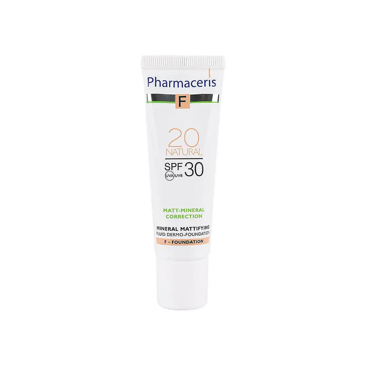 Pharmaceris F Matt-Correction Fluid Foundation SPF 30 Shade 20 Natural 30 Ml
