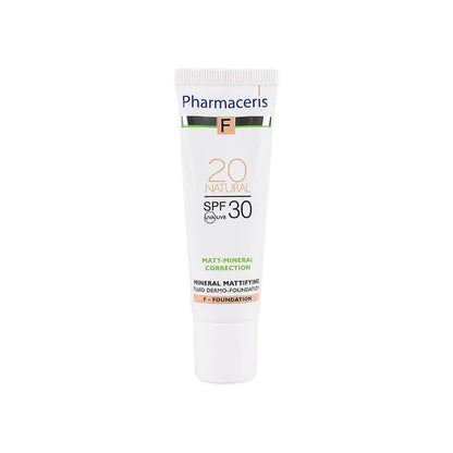 Pharmaceris F Matt-Correction Fluid Foundation SPF 30 Shade 20 Natural 30 Ml