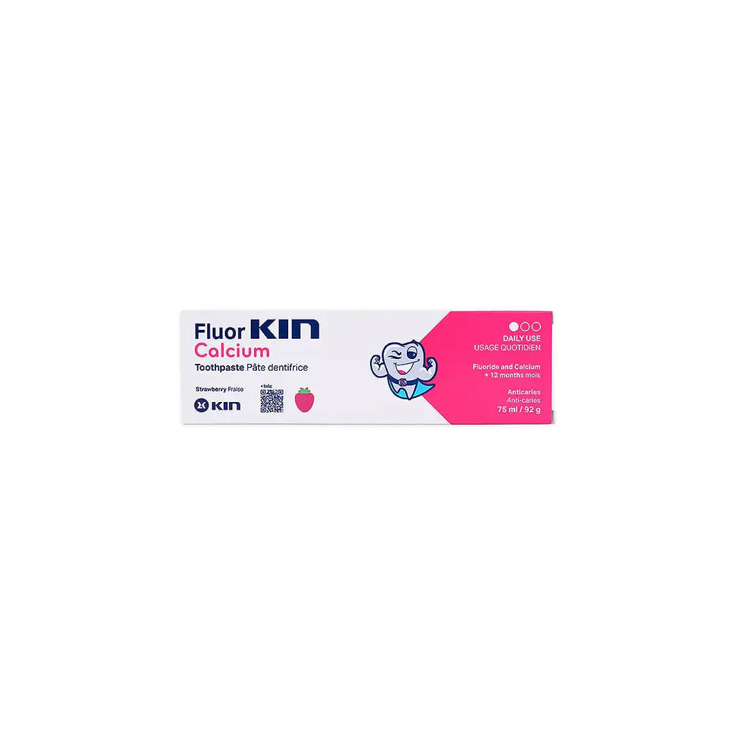 Kin Fluorkin Calcium Strawberry ToothPaste 75ml