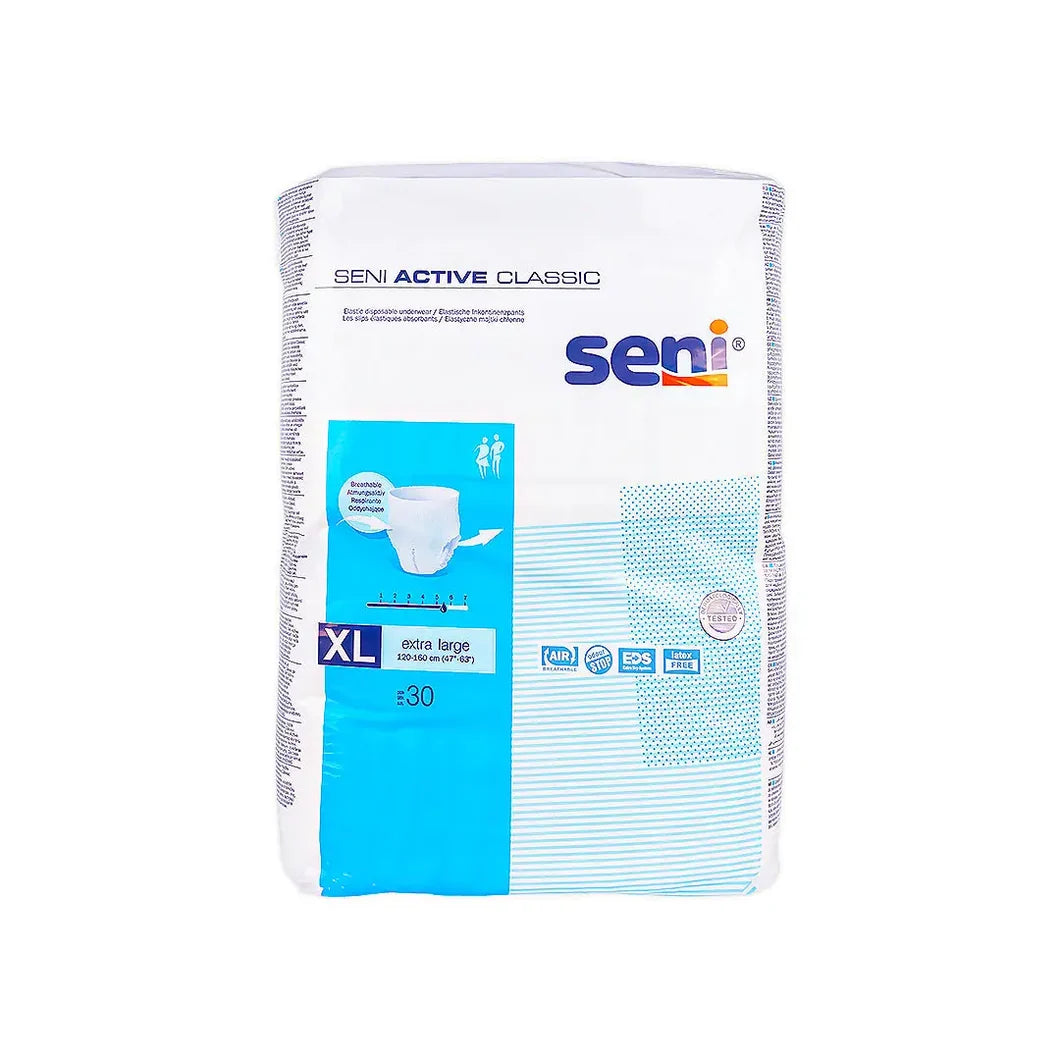 Seni Active Classic Underwear [X-Large] 30 Pieces