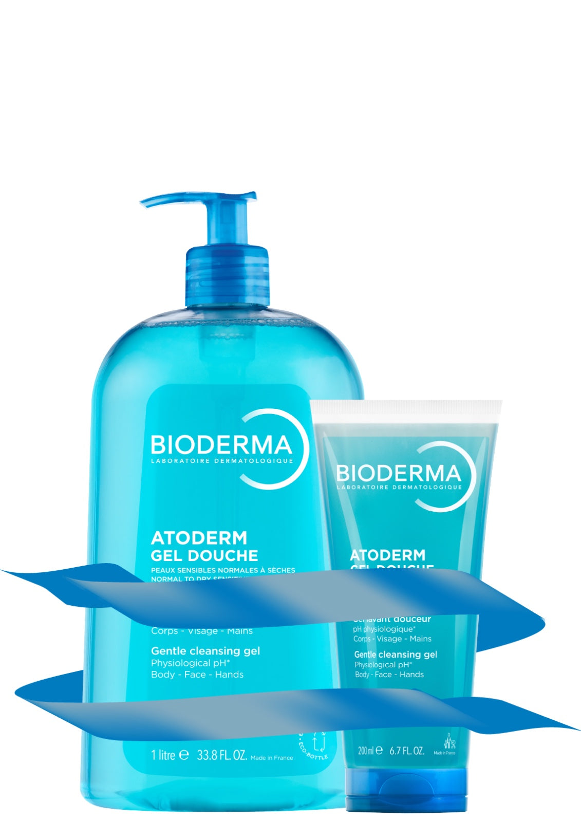 Bioderma Atoderm Gel Douche 1 Liter + 200 Ml Offer Pack