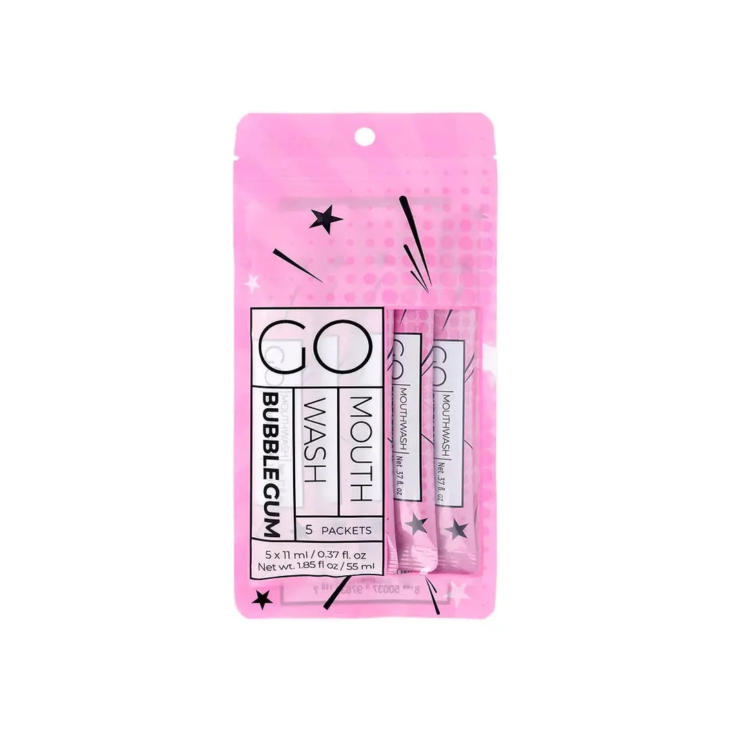 Go Mouthwash Bubble Gum Packets 5×11 ml