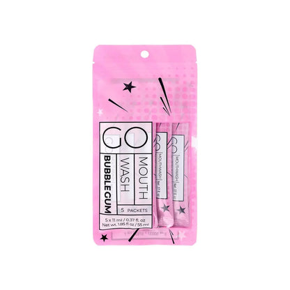 Go Mouthwash Bubble Gum Packets 5×11 ml