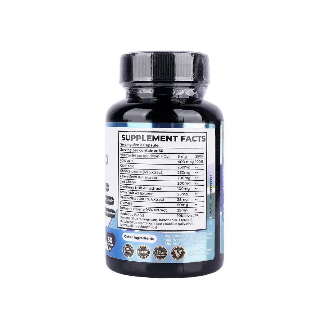 Prime Plus Uric Acid 60 Capsules