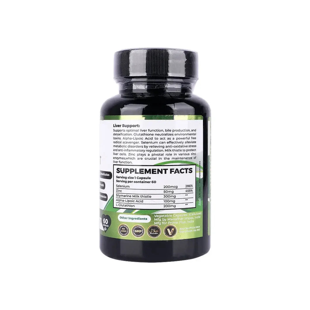 Prime Plus Liver Support 60 Capsules