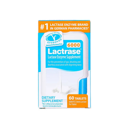 Lactrase 6000 Fcc 60 Tablets
