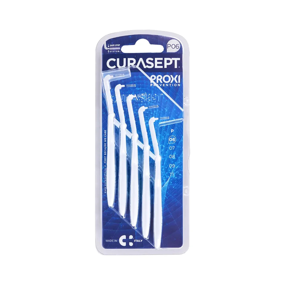 Curasept Proxi Angle 0.6 mm P06 [White] 5 Pieces