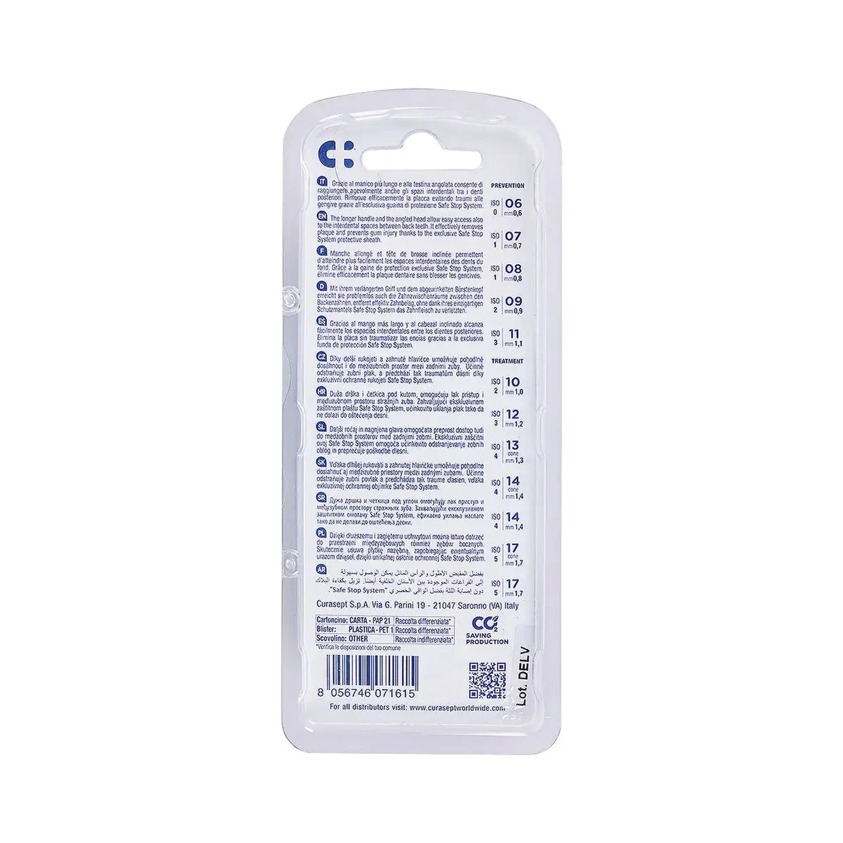 Curasept Proxi Angle 0.6 mm P06 [White] 5 Pieces