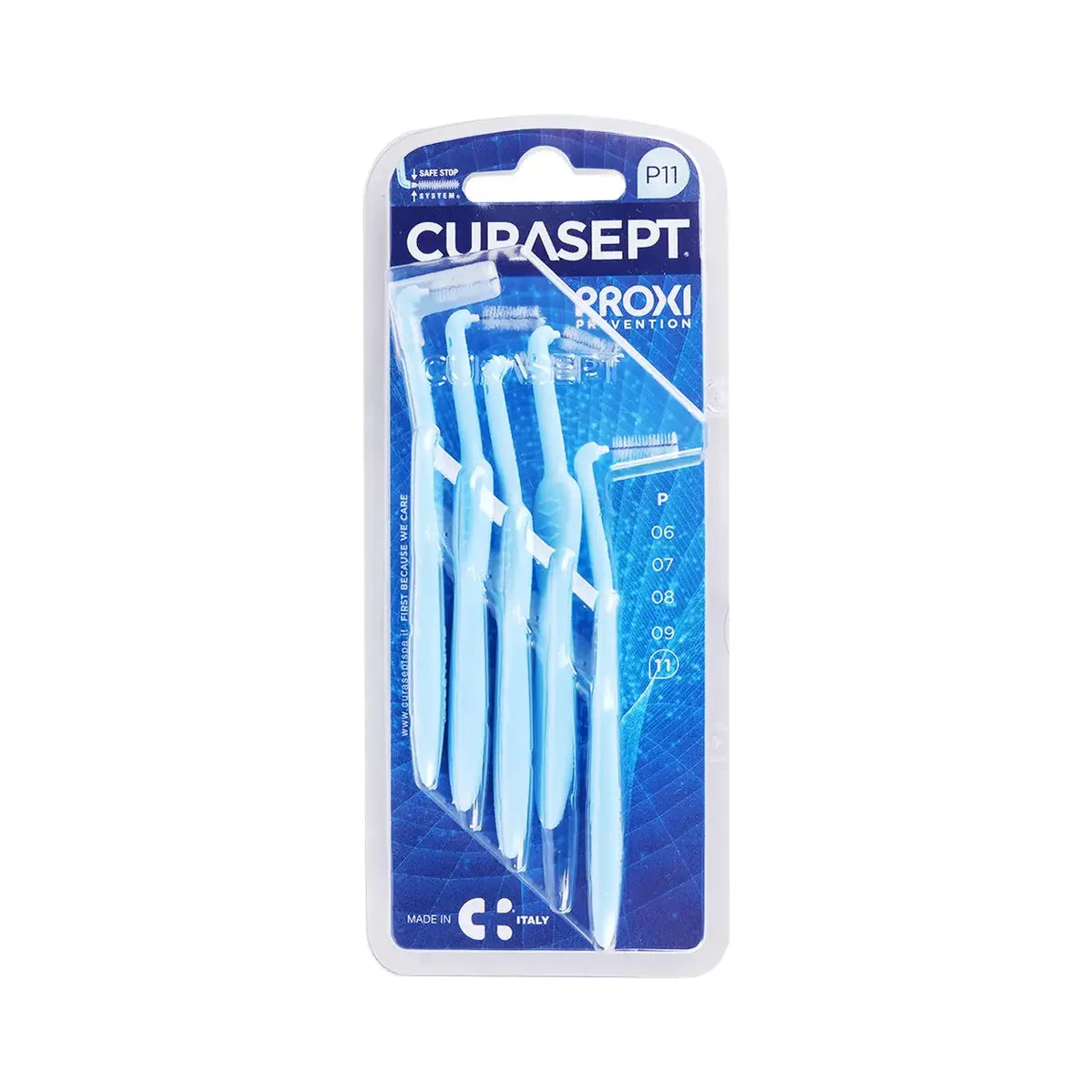 Curasept Proxi Angle 1.1 mm P11 [Blue] 5 Pieces