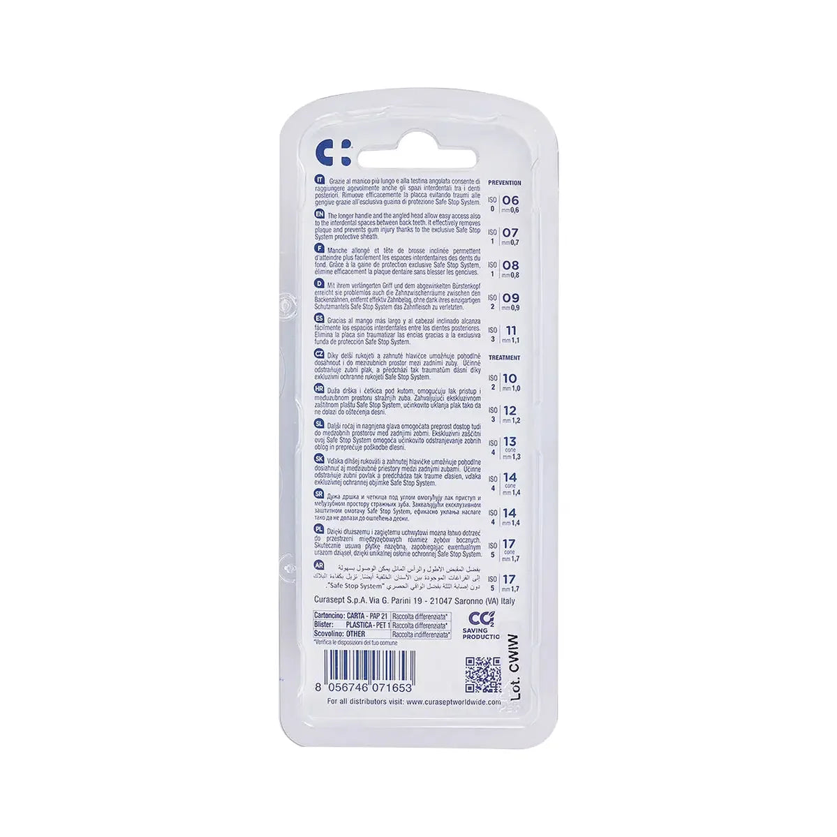 Curasept Proxi Angle 1.1 mm P11 [Blue] 5 Pieces
