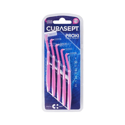 Curasept Proxi Angle 1.0 mm T10 [Pink] 5 Pieces