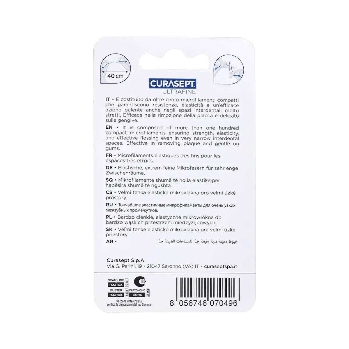 Curasept Ultrafine Dental Floss 50 m
