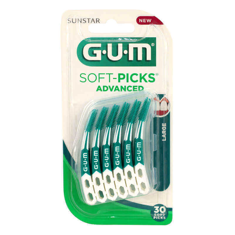 Gum Advanced Soft Picks  [Large] 30 Pieces
