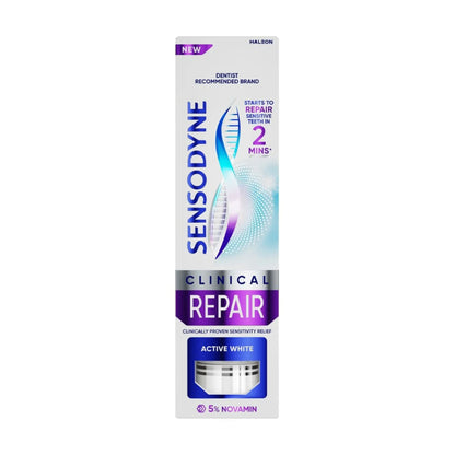Sensodyne Clinical Repair Active White Toothpaste 75 ml