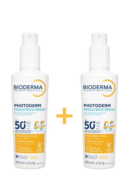 Bioderma Photoderm Pediatrics  SPF50+ Spray 200 Ml 1+1 Offer