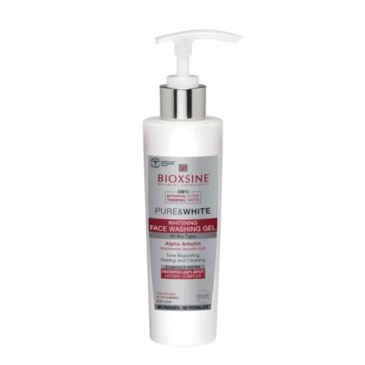 Bioxsine Pure And White Face Wash Gel 200Ml
