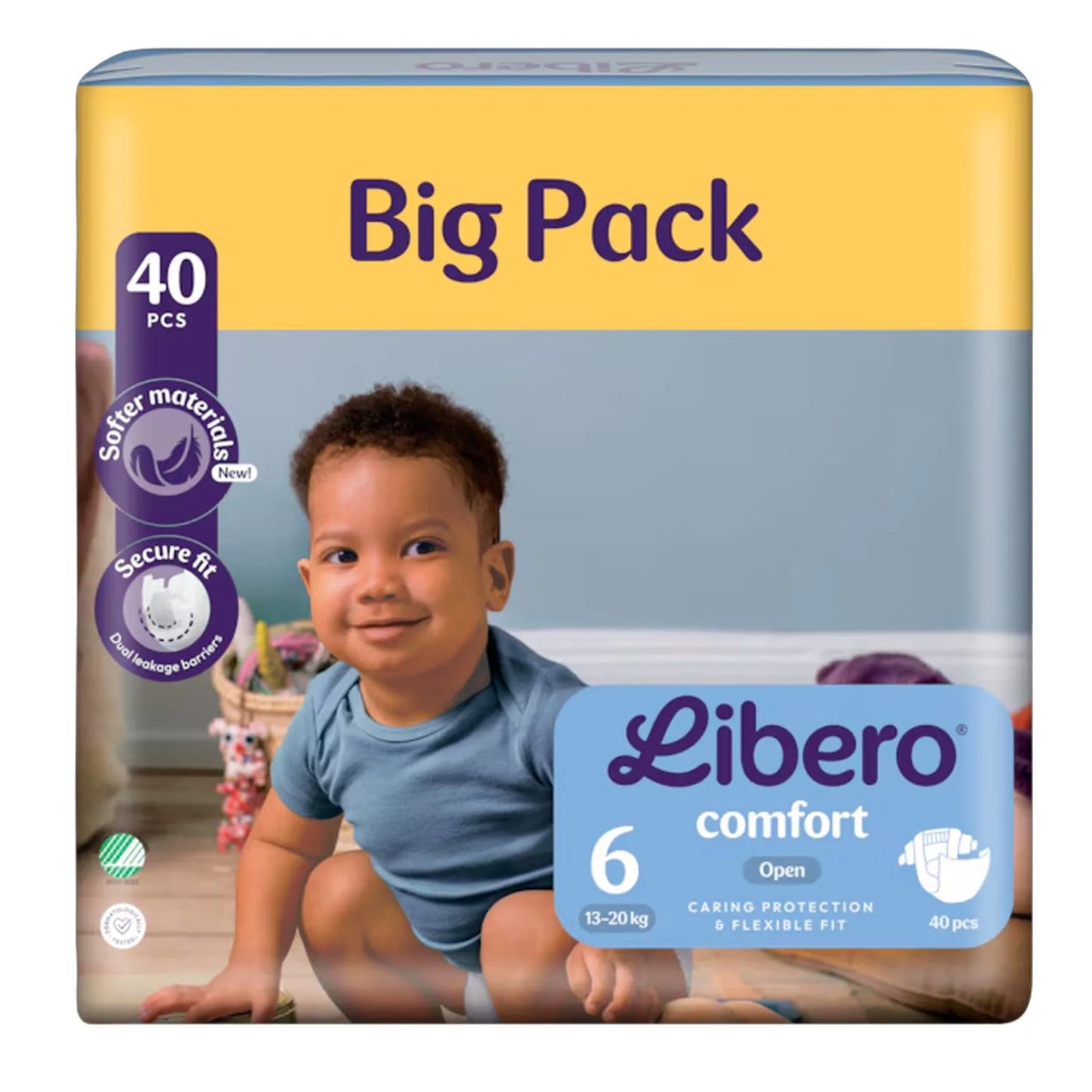 Libero New Comfort Size 6 13–20 kg 40 Pieces