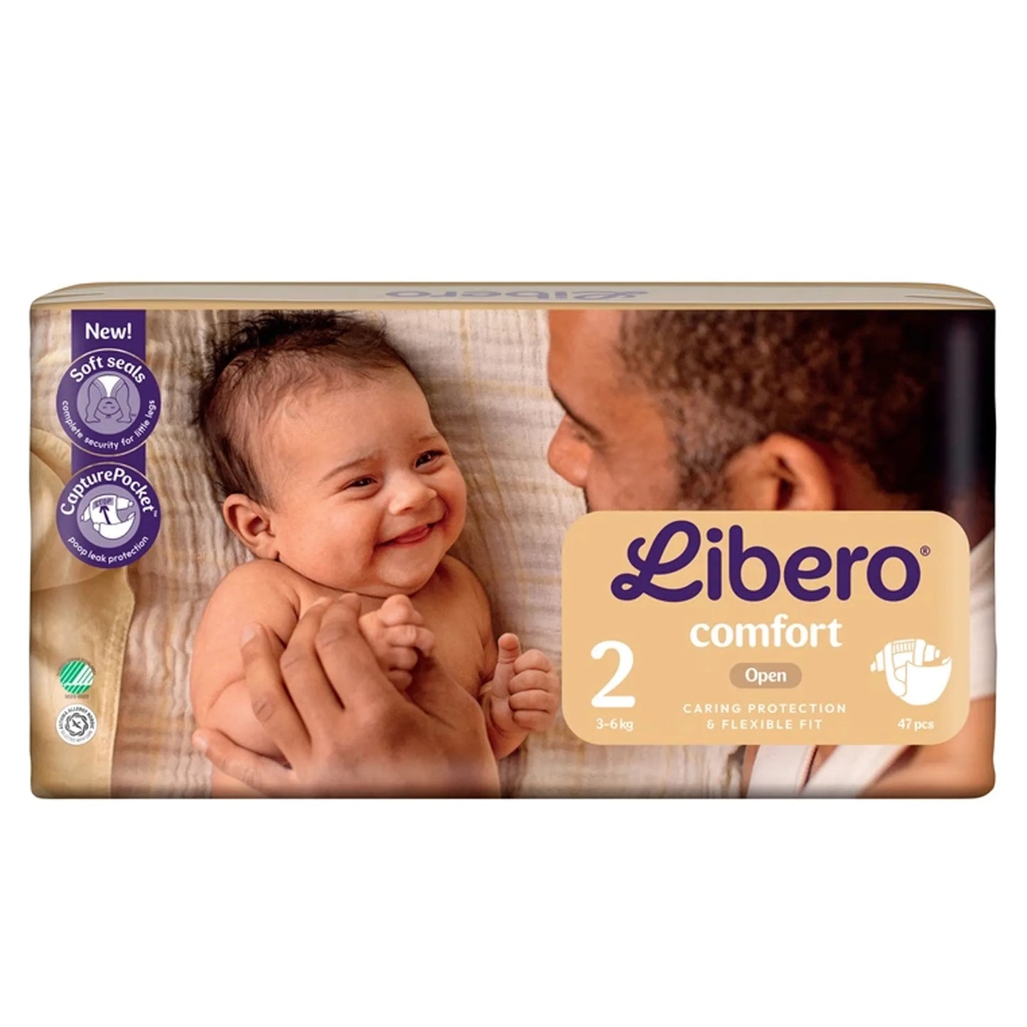 Libero New Comfort Size 2 3–6 kg 47 Pieces