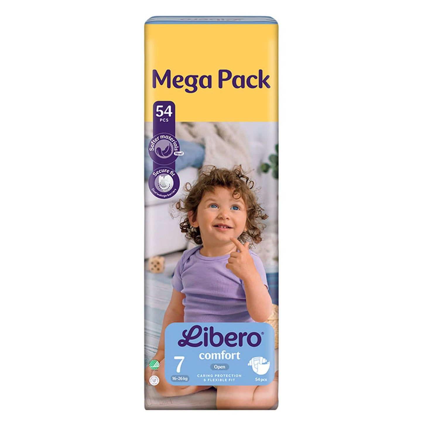 Libero New Comfort Size 7 16–26 kg 54 Pieces