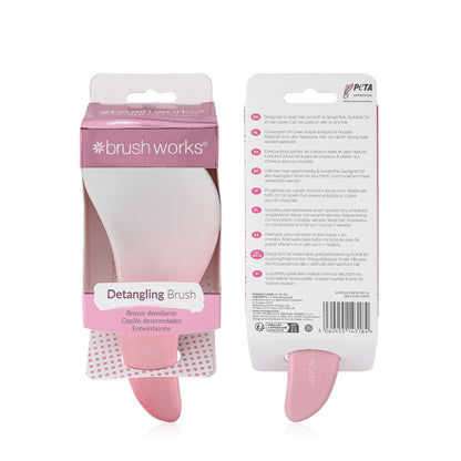 Brushworks Detangling Brush and  Scrunchie Set