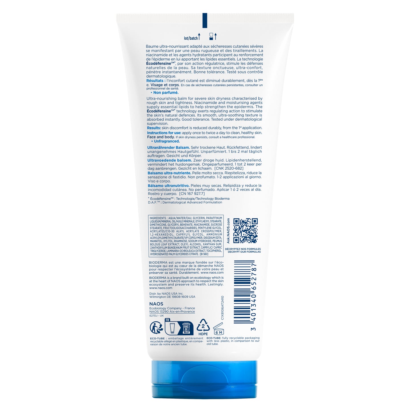 Bioderma Atoderm PP Baume Ultra-Nourishing Balm 200 Ml