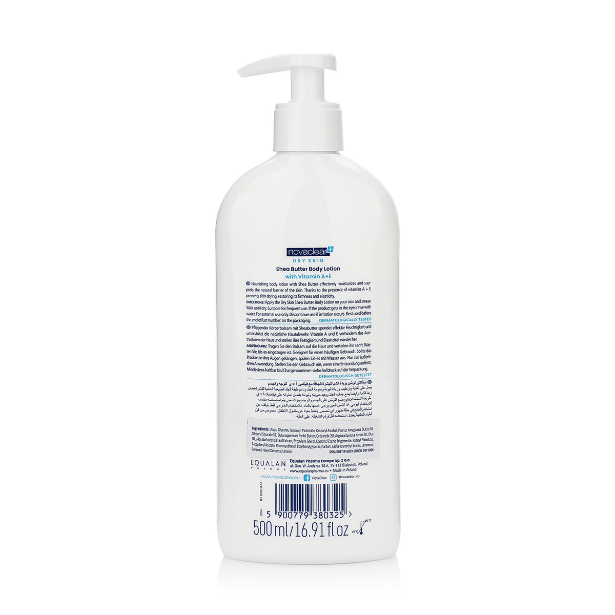 Novaclear Shea Butter Body Lotion 500 Ml