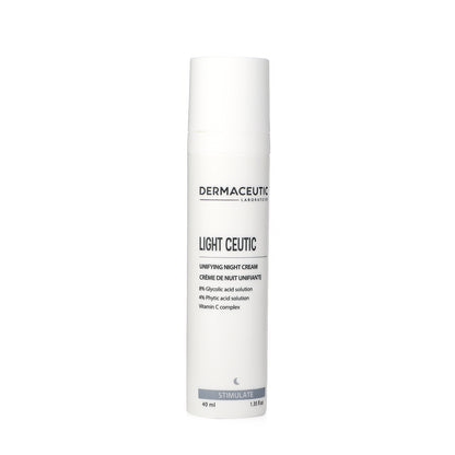 Dermaceutic Light Ceutic Unifying Night Cream 40 ml