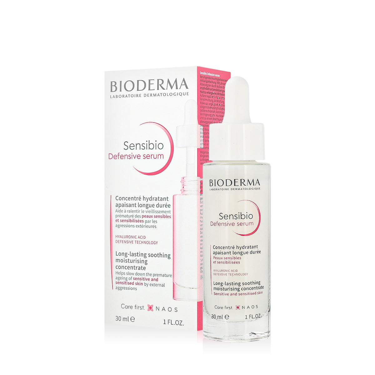 Bioderma Sensibio Defensive Serum 30 Ml + Bioderma Sensibio H2O Micellar Water 250 Ml Offer Pack