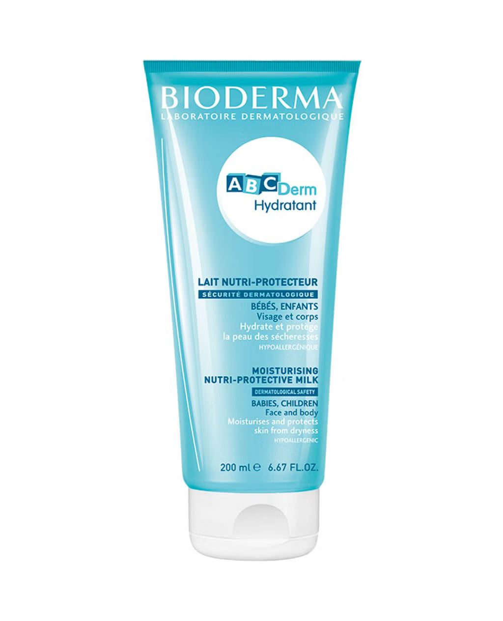 Bioderma ABCDerm Hydratant Moisturising Nutri-Protective Milk 200 Ml