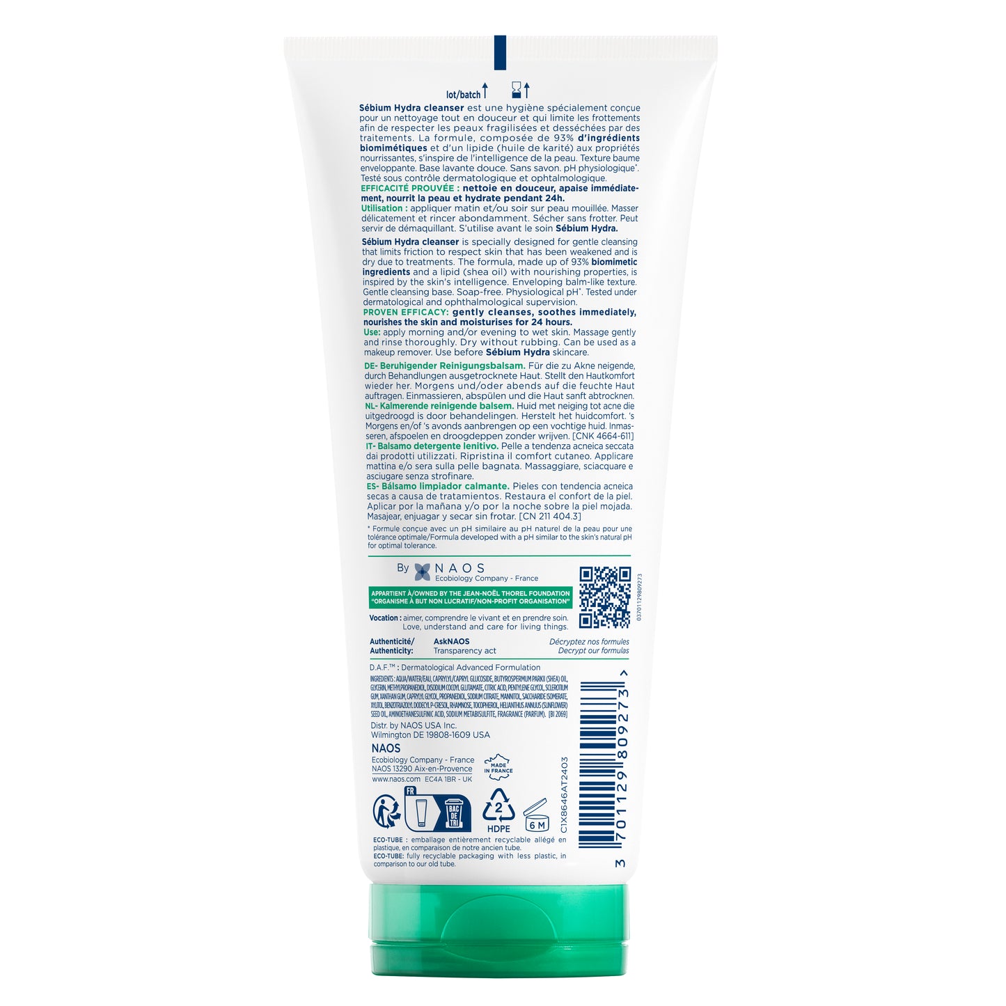 Bioderma Sébium Hydra cleansing balm 200 Ml