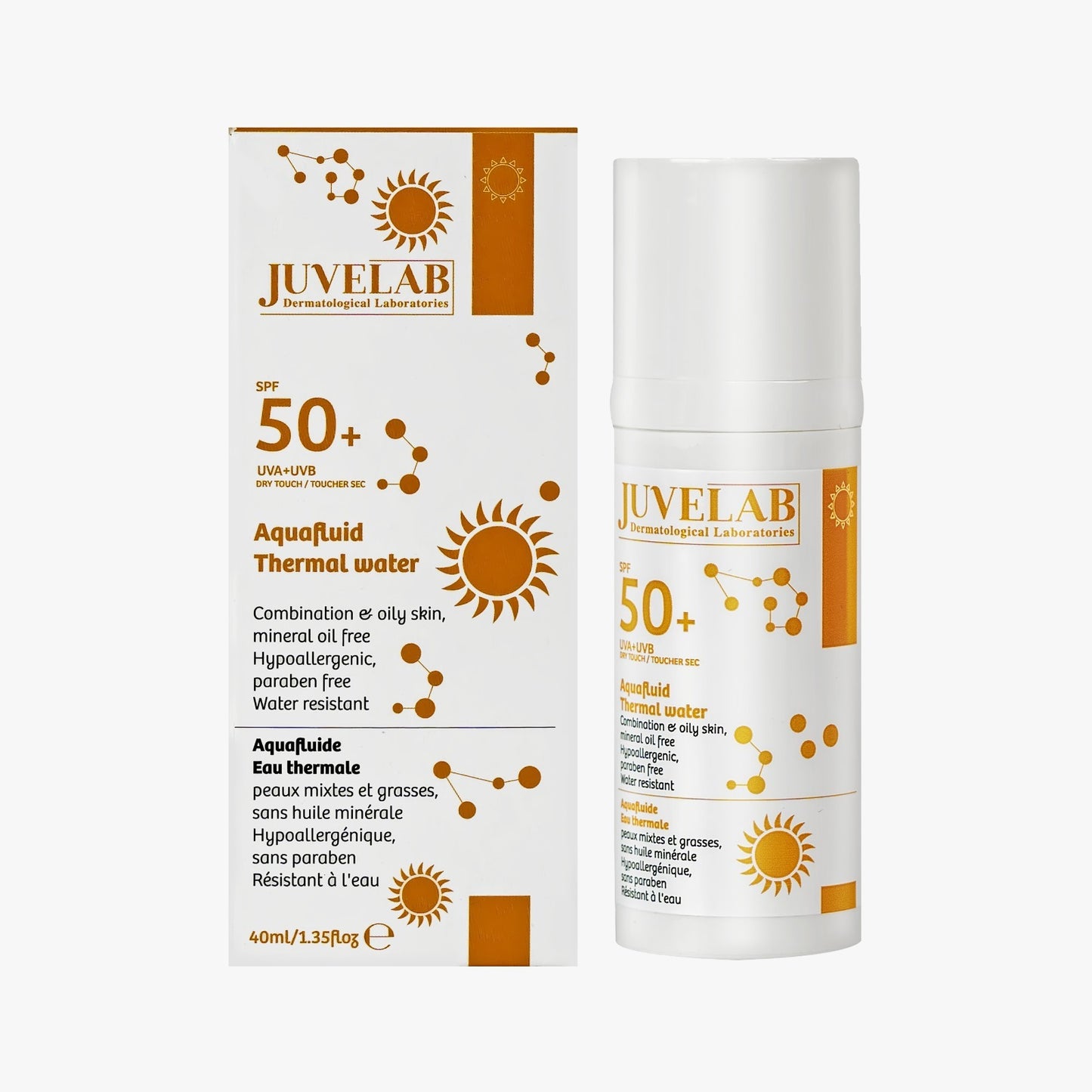 Juvelab SPF 50+ Aqua Fluid 40 ML