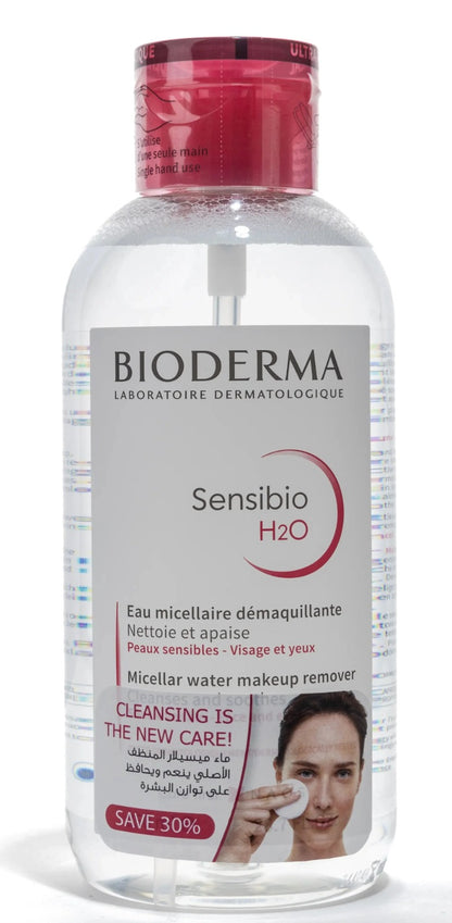 Bioderma Sensibio H2O Pump 850 Ml  (Save 30%) Offer