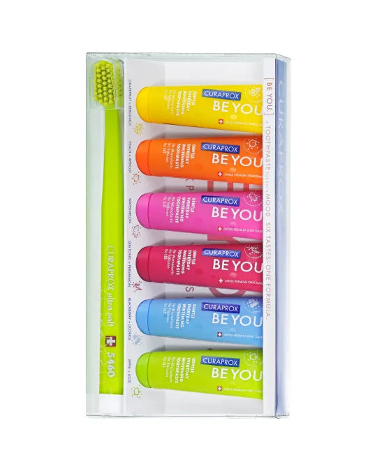 Curaprox Be You Six Taste Toothpaste 6X10 Ml